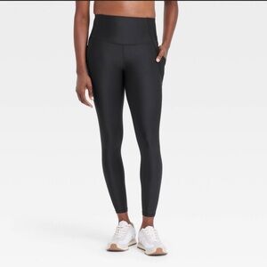 Women's Effortless Support High-Rise Pocketed 7/8 Leggings - All In Motion™